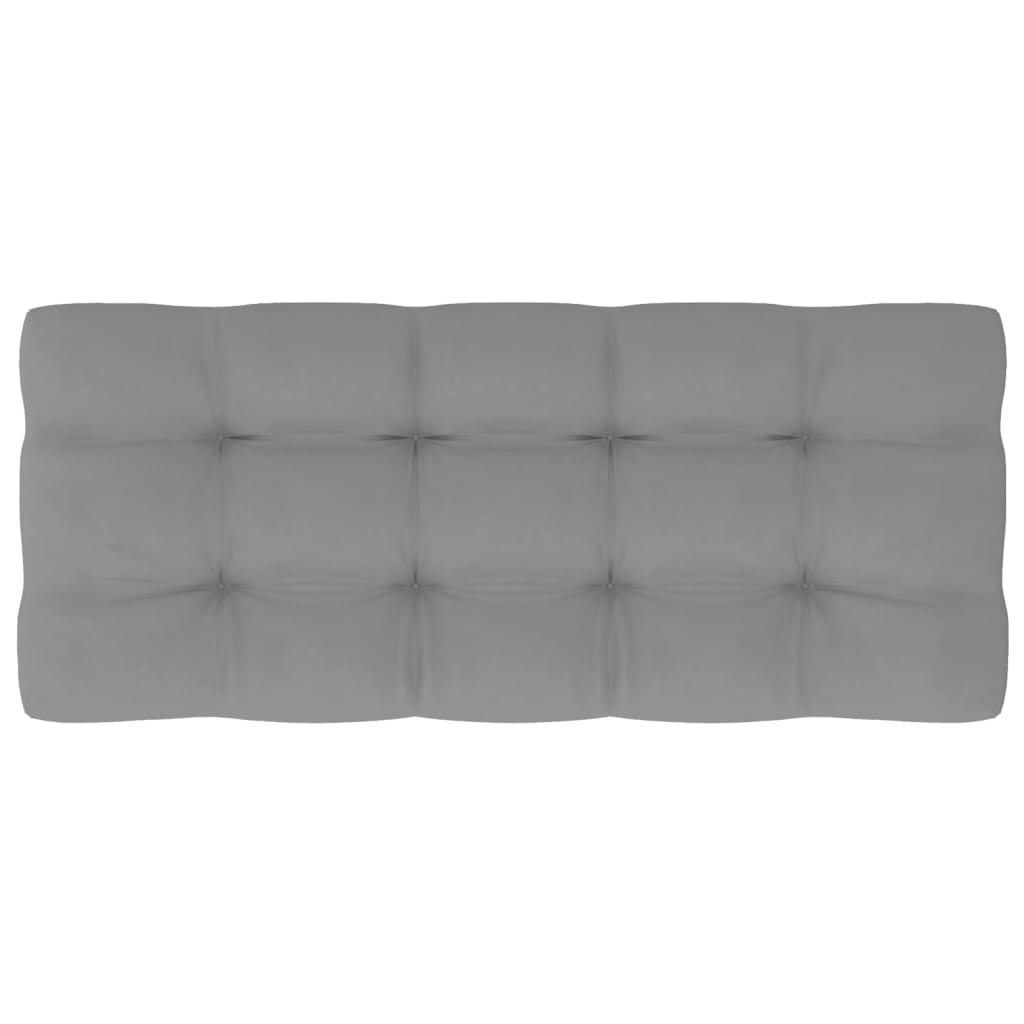 Palettensofa-Kissen 2 Stk. Grau