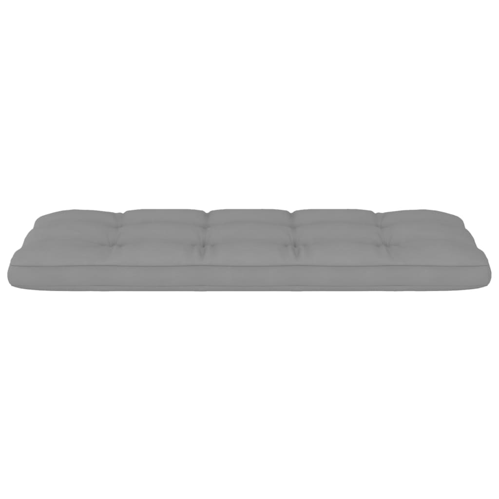 Palettensofa-Kissen 2 Stk. Grau