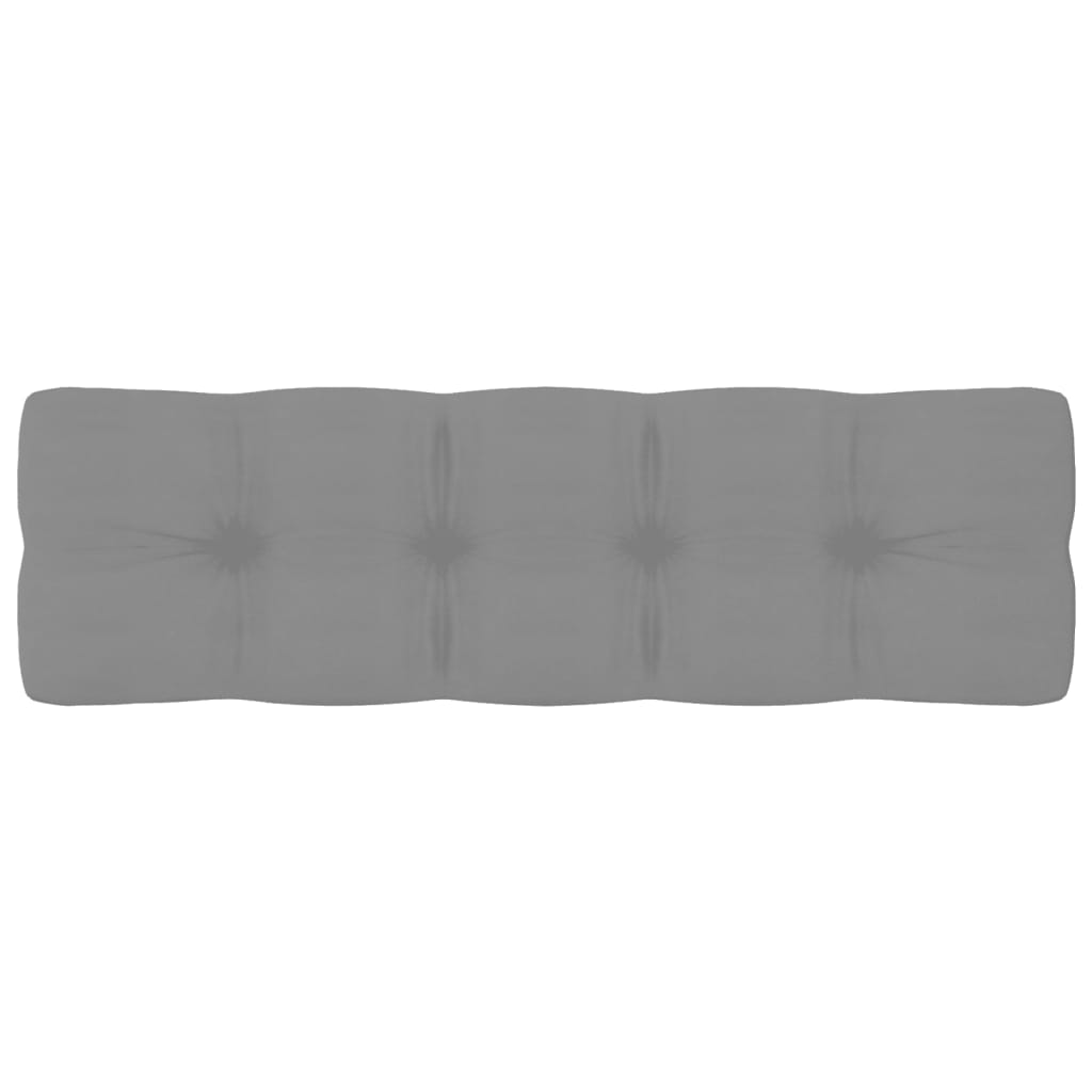 Palettensofa-Kissen 2 Stk. Grau