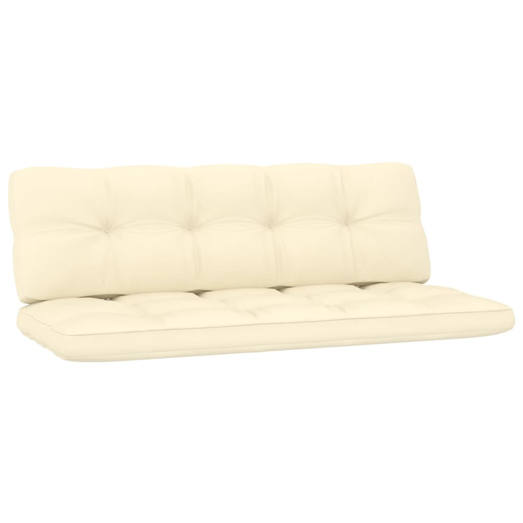 Palettensofa-Kissen 2 Stk. Creme