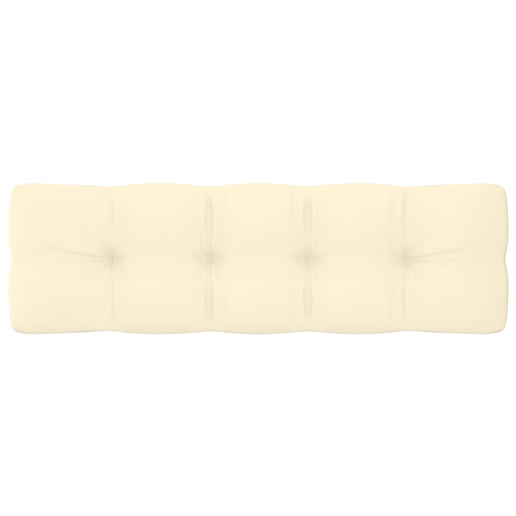 Palettensofa-Kissen 2 Stk. Creme