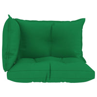 Thumbnail for Palettensofa-Auflagen 3 Stk. Grün Stoff