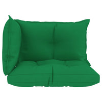 Thumbnail for Palettensofa-Auflagen 3 Stk. Grün Stoff