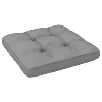 Thumbnail for Palettensofa-Kissen Grau 58x58x10 cm