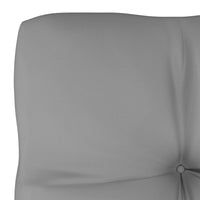 Thumbnail for Palettensofa-Kissen Grau 58x58x10 cm