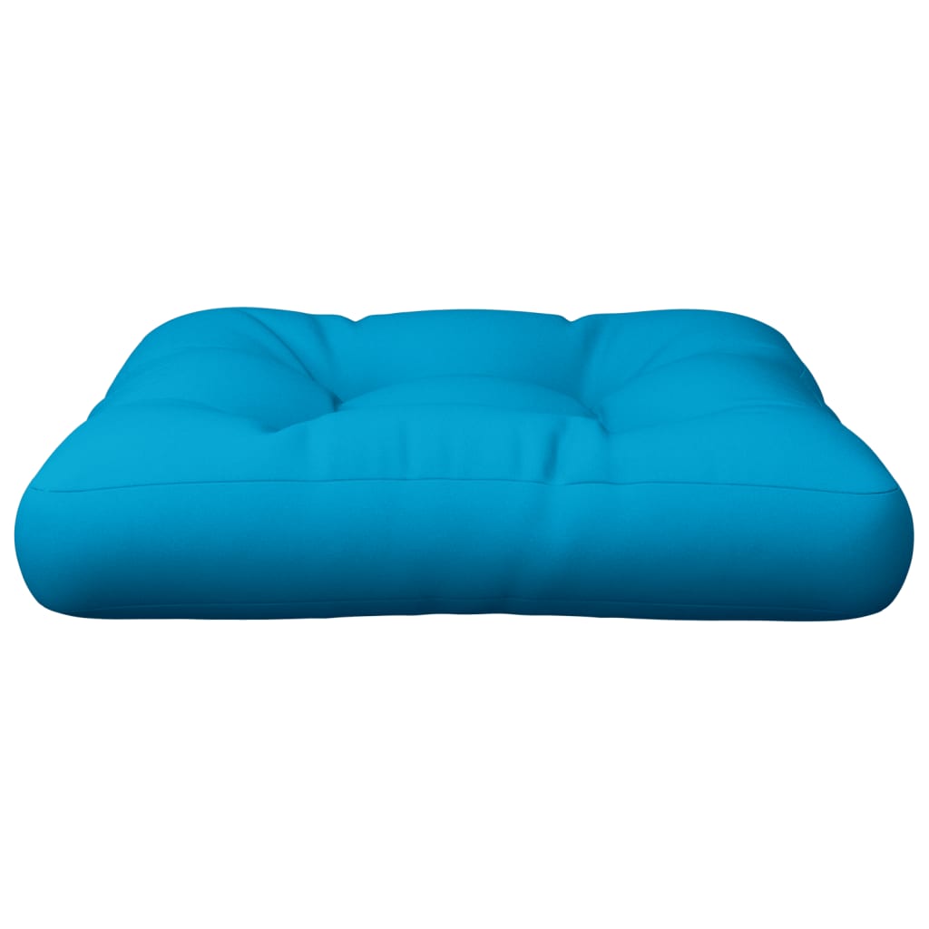Palettenkissen Blau 58x58x10 cm Stoff