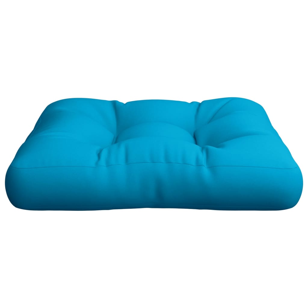 Palettenkissen Blau 58x58x10 cm Stoff