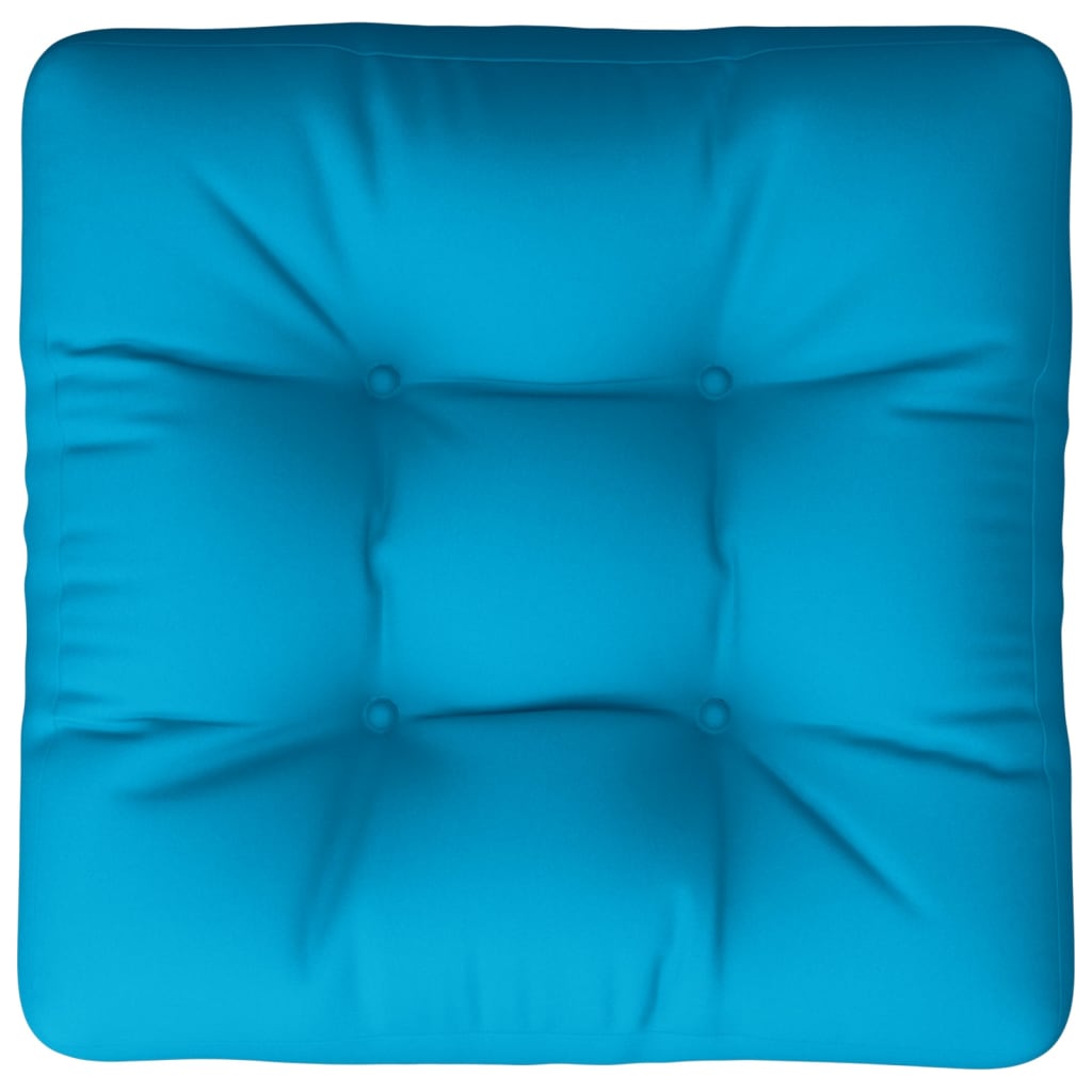 Palettenkissen Blau 58x58x10 cm Stoff