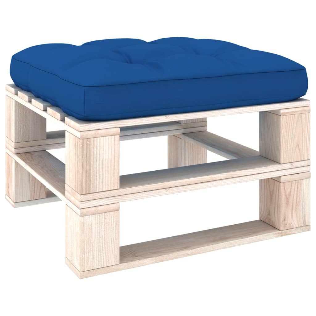 Palettensofa-Kissen Königsblau 58x58x10 cm