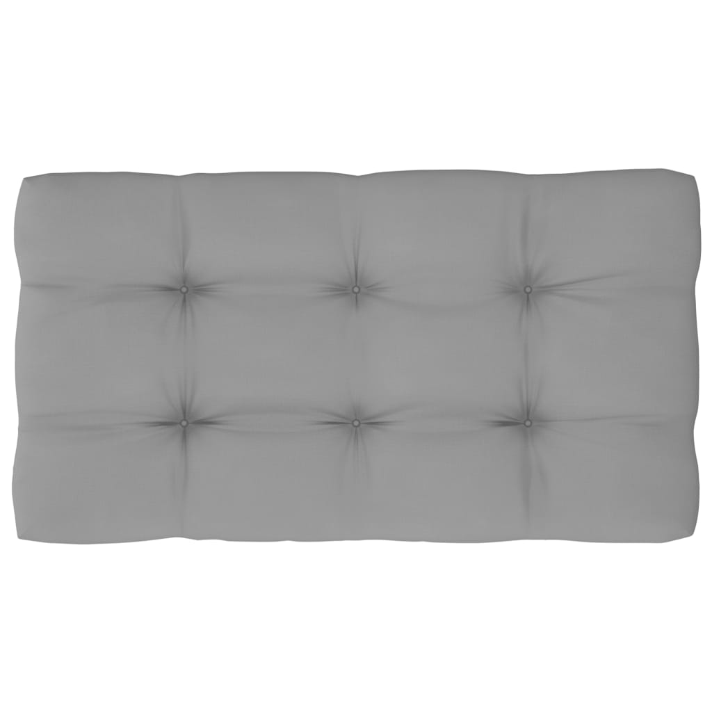 Palettensofa-Auflagen 2 Stk. Grau