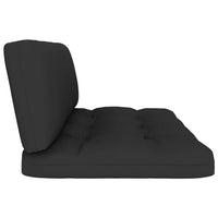 Thumbnail for Palettensofa-Auflagen 2 Stk. Schwarz