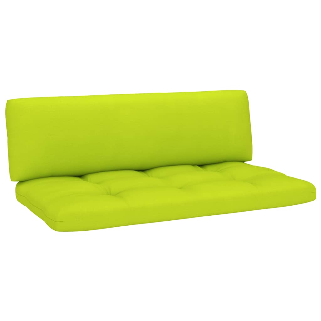 Palettensofa-Auflagen 2 Stk. Hellgrün