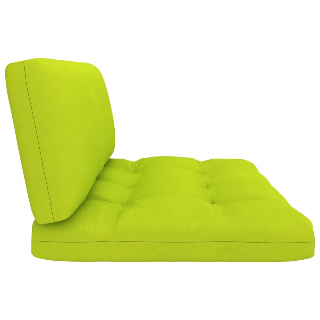 Palettensofa-Auflagen 2 Stk. Hellgrün