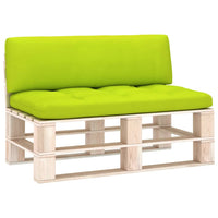 Thumbnail for Palettensofa-Auflagen 2 Stk. Hellgrün