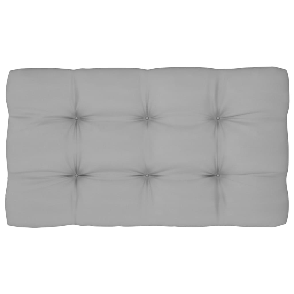 Palettensofa-Auflagen 3 Stk. Grau