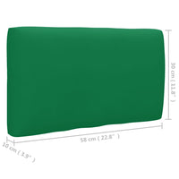Thumbnail for Palettensofa-Auflagen 3 Stk. Grün