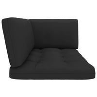 Thumbnail for Palettensofa-Auflagen 3 Stk. Schwarz