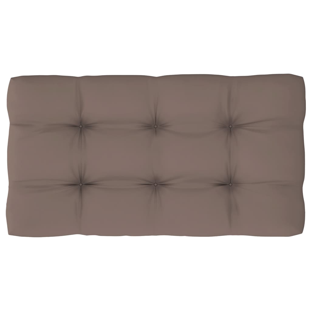 Palettensofa-Auflagen 3 Stk. Taupe