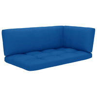 Thumbnail for Palettensofa-Auflagen 3 Stk. Königsblau