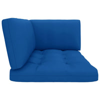 Thumbnail for Palettensofa-Auflagen 3 Stk. Königsblau