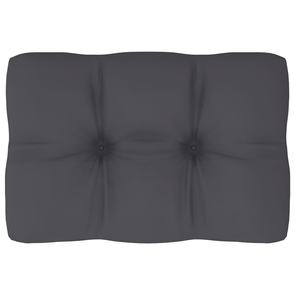 Palettensofa-Kissen Anthrazit 60x40x10 cm