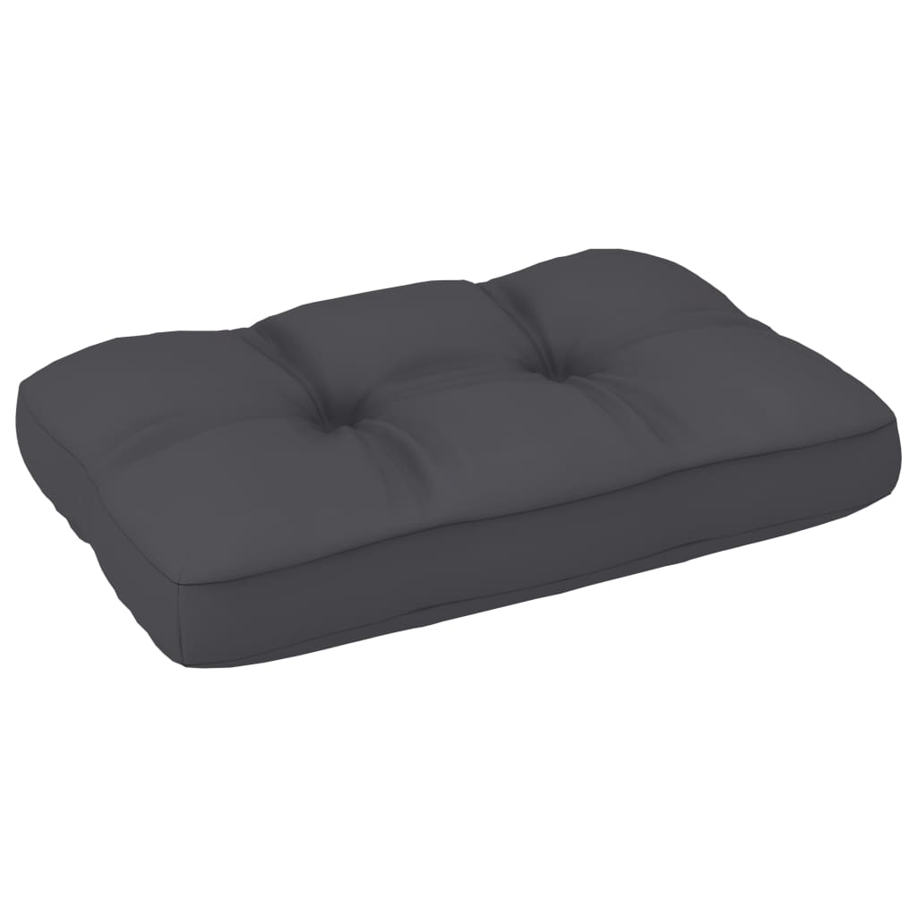 Palettensofa-Kissen Anthrazit 60x40x10 cm