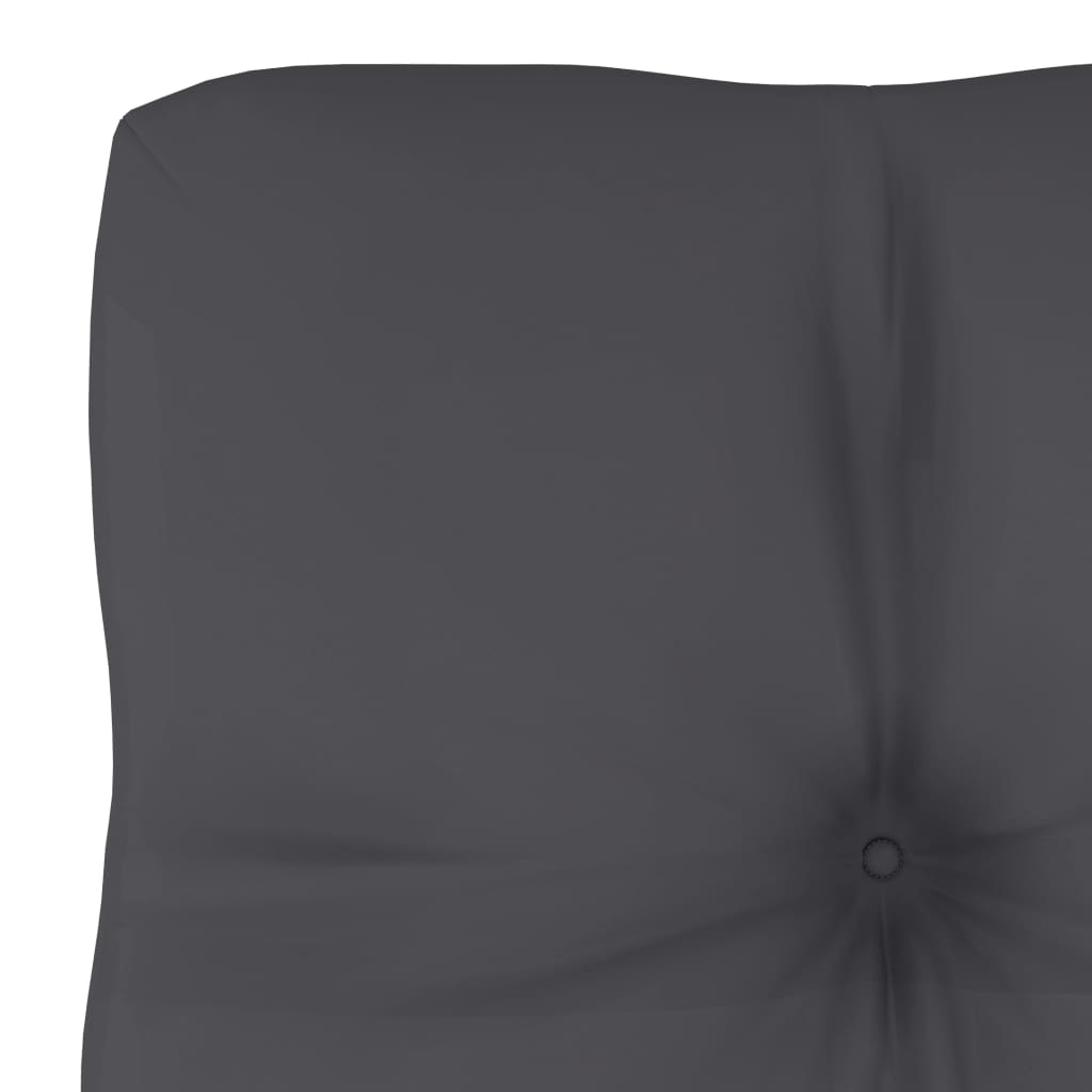 Palettensofa-Kissen Anthrazit 60x40x10 cm