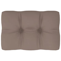 Thumbnail for Palettensofa-Kissen Taupe 60x40x10 cm