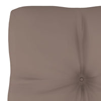 Thumbnail for Palettensofa-Kissen Taupe 60x40x10 cm