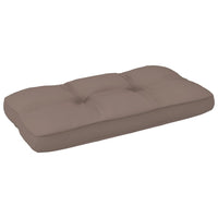 Thumbnail for Palettenkissen Taupe 80x40x10 cm Stoff