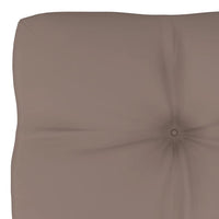 Thumbnail for Palettenkissen Taupe 80x40x10 cm Stoff