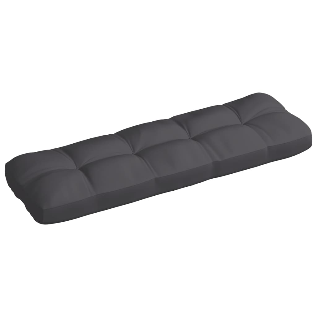 Palettensofa-Kissen Anthrazit 120x40x10 cm