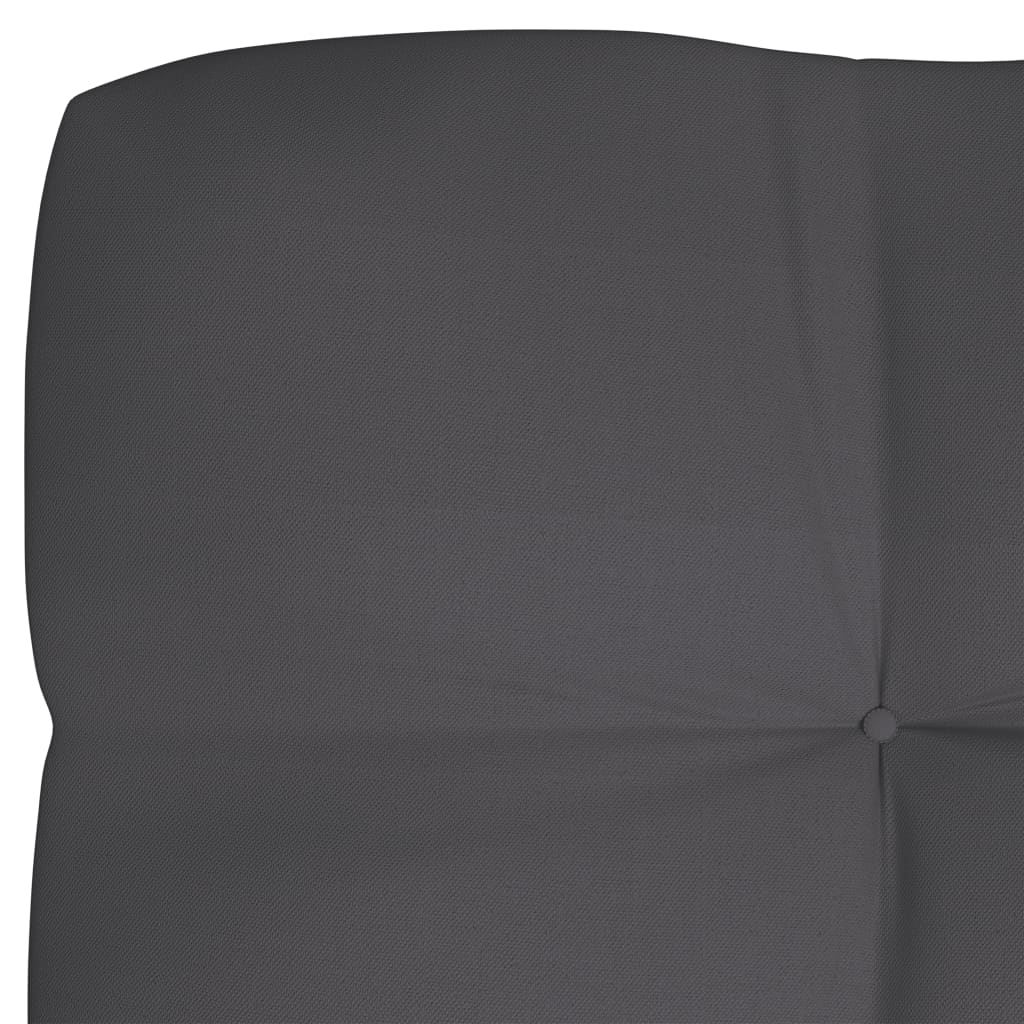 Palettensofa-Kissen Anthrazit 120x40x10 cm