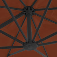 Thumbnail for Ampelschirm mit Aluminium-Mast Terrakotta-Rot 400x300 cm