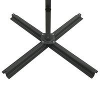 Thumbnail for Ampelschirm mit Mast und LED-Leuchten Bordeauxrot 300 cm