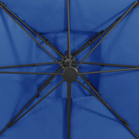 Thumbnail for Ampelschirm mit Lüftung 300x300 cm Azurblau