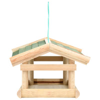 Thumbnail for Vogelfutterhaus Massivholz 35x29,5x21 cm