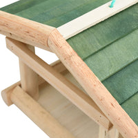 Thumbnail for Vogelfutterhaus Massivholz 35x29,5x21 cm