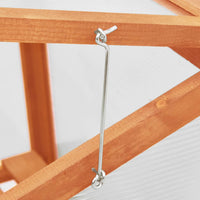 Thumbnail for Gewächshaus 60x45x100 cm Tannenholz