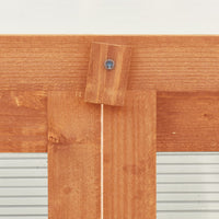 Thumbnail for Gewächshaus 60x45x100 cm Tannenholz