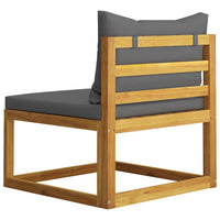 Thumbnail for 12-tlg. Garten-Lounge-Set mit Auflagen Massivholz Akazie