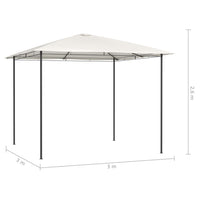 Thumbnail for Pavillon 3x3x2,6 m Creme 160 g/m²