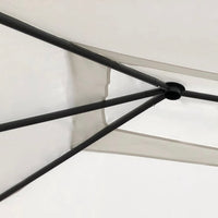 Thumbnail for Pavillon mit Pfostenabdeckungen 3x6x2,6 m Creme 160 g/m²