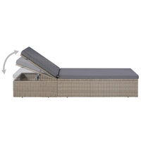 Thumbnail for 9-tlg. Garten-Essgruppe Poly Rattan Braun