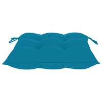 Thumbnail for Stuhlkissen 2 Stk. Hellblau 40x40x7 cm Stoff