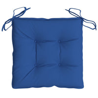 Thumbnail for Stuhlkissen 4 Stk. Blau 40x40x7 cm Oxford-Gewebe