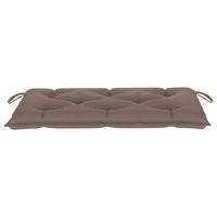 Thumbnail for Gartenbank-Auflage Taupe 100x50x7 cm Stoff