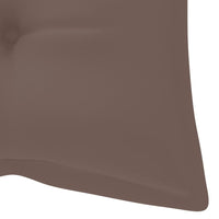 Thumbnail for Gartenbank-Auflage Taupe 120x50x7 cm Stoff