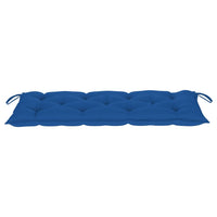 Thumbnail for Gartenbank-Auflage Blau 120x50x7 cm Stoff