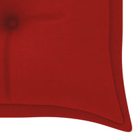 Thumbnail for Gartenbank-Auflage Rot 150x50x7 cm Stoff
